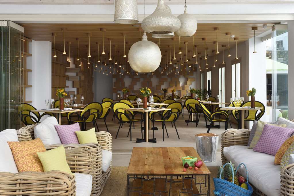 Myconian Naia Hotel Mykonos Town Ресторант снимка