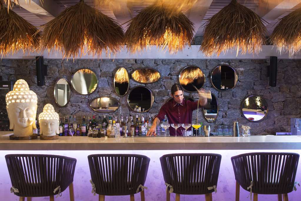 Myconian Naia Hotel Mykonos Town Ресторант снимка